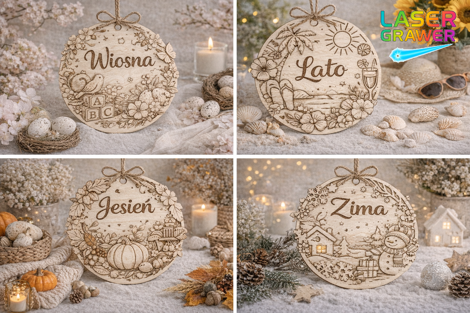 Dekoracje sezonowe ze sklejki – jak zmieniać wystrój przez cały rok?