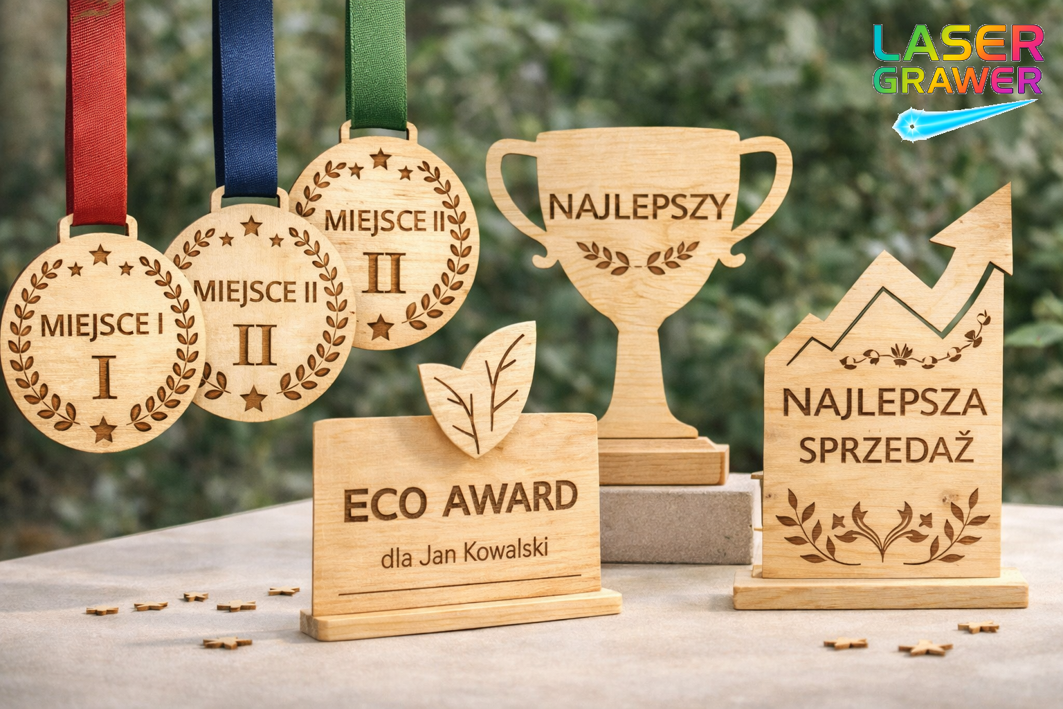 Medale Ze Sklejki i Statuetki – Ekologiczna Alternatywa Dla Nagród